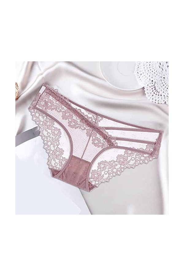 Générique Culotte Dentelle Sexy pour Femme String Invisible Femme Nuisettes et Deshabillés Sexy Sensuelle Micro String Culott
