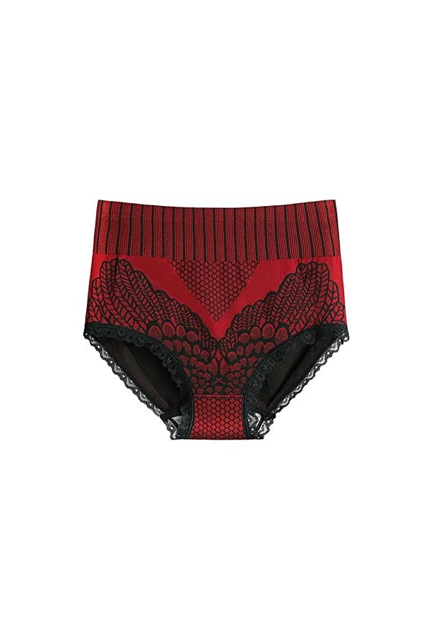 Culotte sans Couture Femme Invisible String Dentelle pour Femme sous-Vêtements Deux Pièces String Borat Culottes, Shorties et