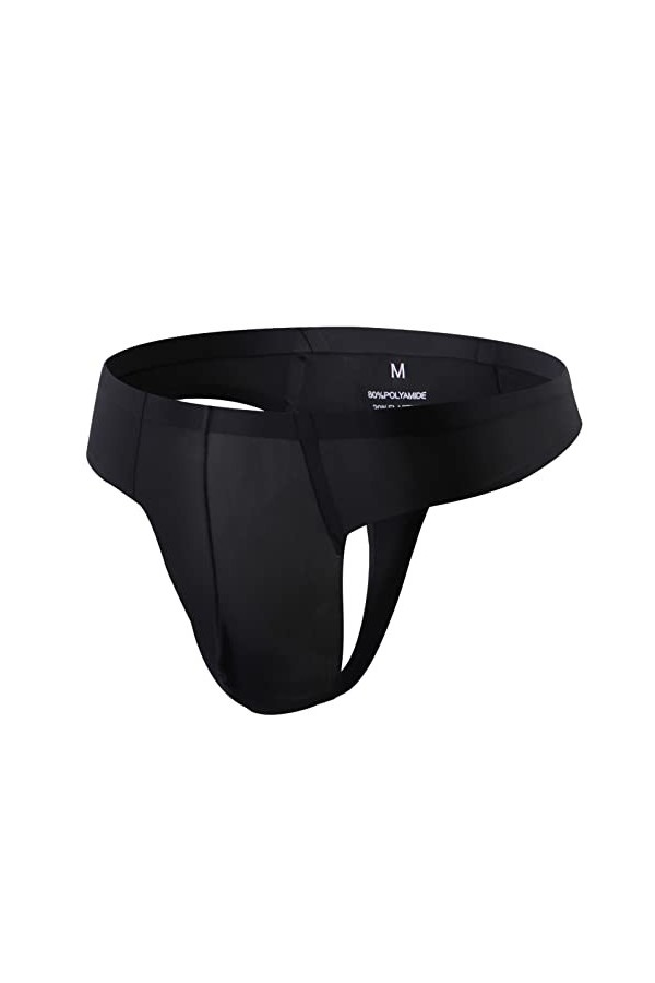 Culotte pour homme - Solide - Sexy - Sous-vêtements - Sexy - Culotte chaude - Sous-vêtements pour homme, Noir , XL