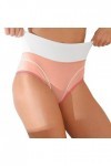 Culottes Shorties Et Strings Femme Taille Mi-Haute Lingerie Douce Pur Coton Pantalons Triangle Sexy Tangas Absorbante Stretch