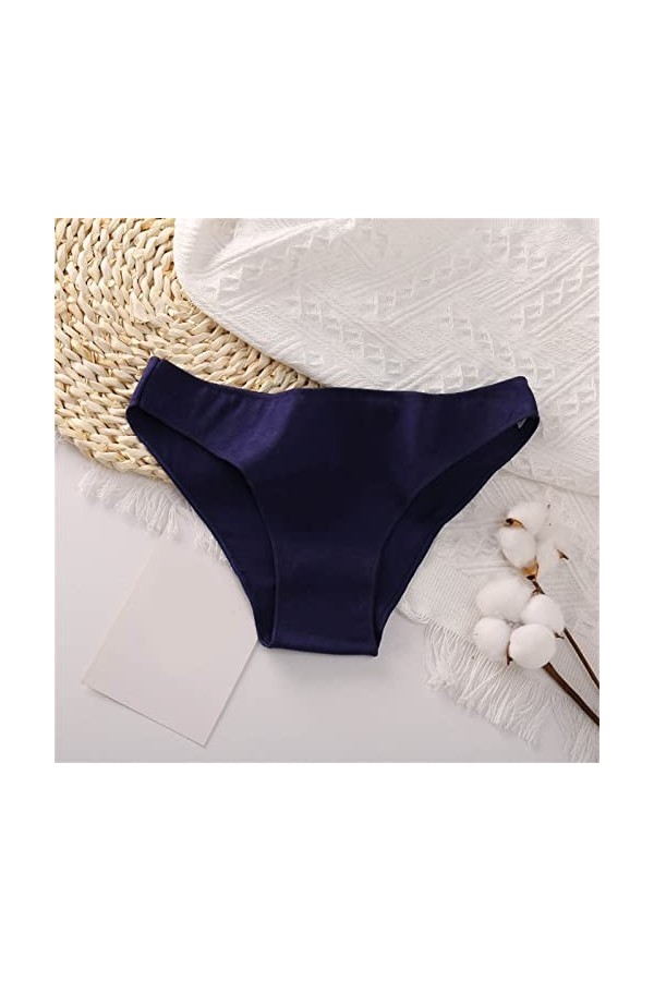 2023 New y22k Style Lingerie Femmes Maille nœud brodé Coton Transparent String Sexy sous-vêtements Dos Pansement évider Culot