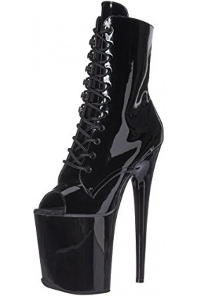 Pleaser FLAMINGO-1021 Wht Pat/Wht UK 5 EU 38 