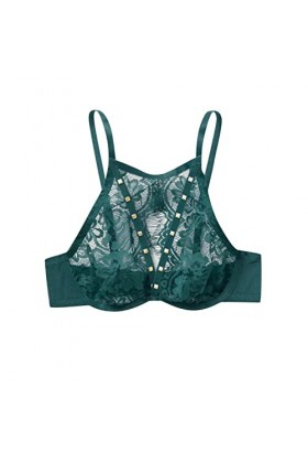 FGUUTYM Lingerie lapin pour femme - Couleur : bleu, vert, XXL