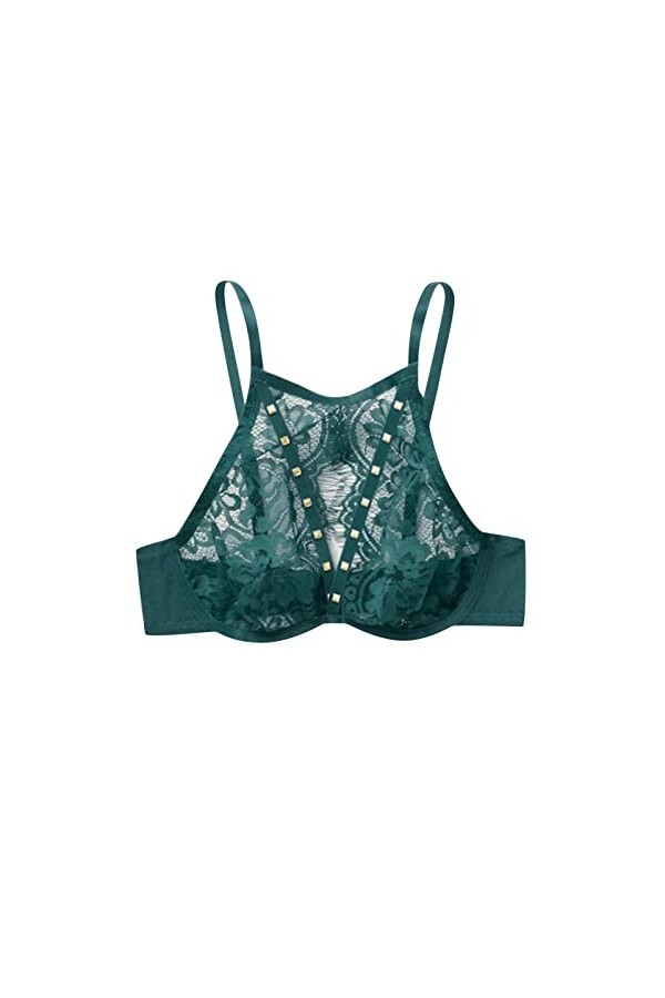 FGUUTYM Lingerie lapin pour femme - Couleur : bleu, vert, XXL