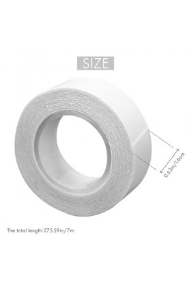 LYNNRICK Fashion Body Tape Double Face Modesty Mésanges Toupées Robe Robe Perruque Secret Bande 5M