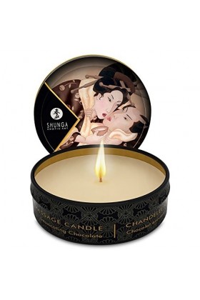 MINI SHUNGA CARESS PAR LE CHOCOLAT BOUGIE DE MASSAGE CANDELIGHT 30ML