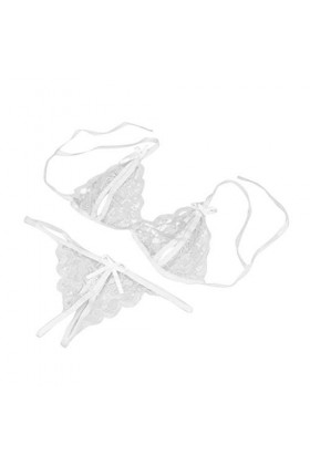 Générique Femmes Crochet Dentelle Grande Taille Culotte Chic Sexy Racy Sexy Tenue Erothique Hot Femme