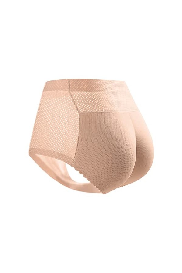 Culotte Taille Haute Femme Culotte Fesses Bombées Culottes Rembourrée Fesse Push-up Culotte sans Couture Micro String Deshabi