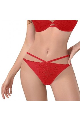 Culotte Invisible Femme SFemmeCouture Strings et Tangas Nuisettes et Deshabillés Sexy Col V Profond String Ouvert Femme Sexy 