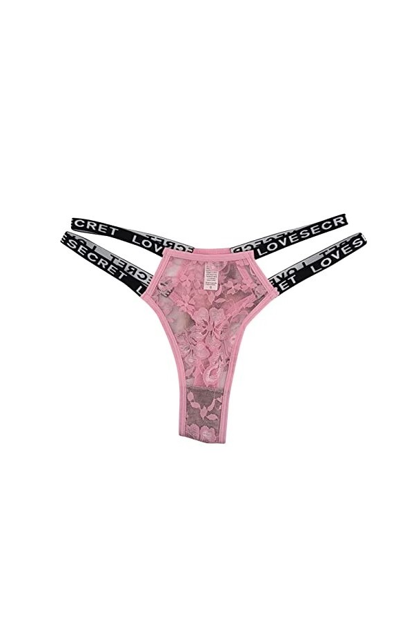 ADMAY 2023 New y27k Style Lingerie Womens Sexy Sexy Lace Thongs Culottes sous-vêtements Low Rise T Back Underpants Ensemble L