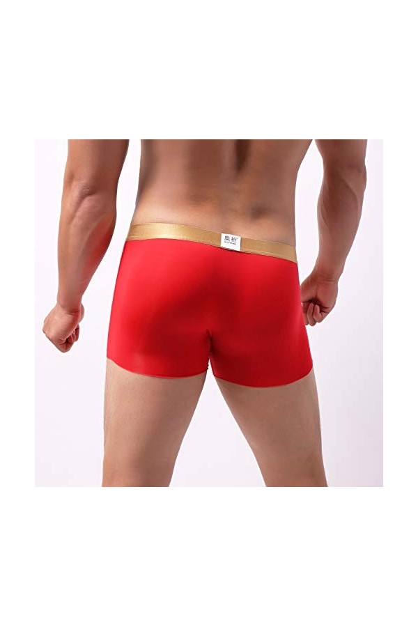 Lingerie Femme Sexy Ensemble Homme Sexy Hot y22k Pantalon de Glace en Soie pour Hommes sans Couture Boxer Respirant Confortab