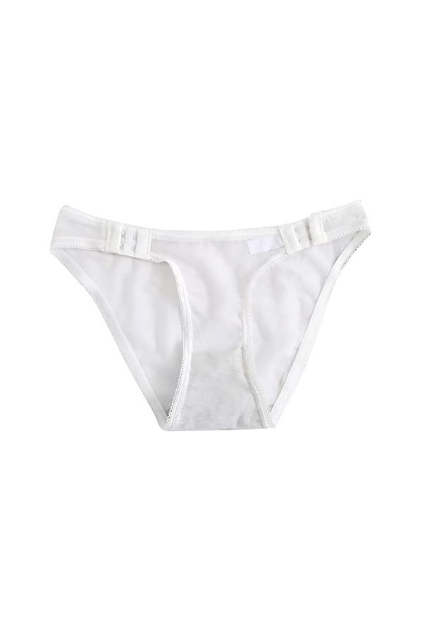 PANPANY Culottes pour Femme Slips Tanga String Taille Basse Soutien-Gorge Sexy sous Vetements Multipack Culotte Confortables 