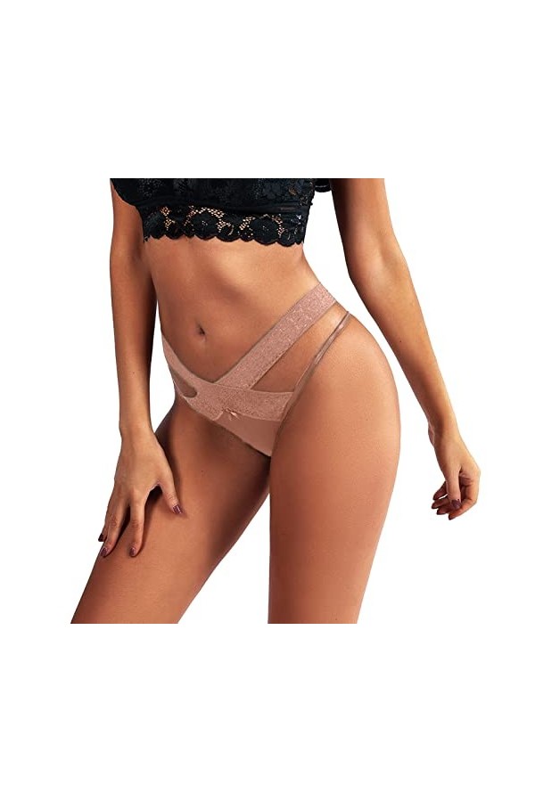 Lingerie Femme Sexy Ensemble Homme Sexy Hot y.2k String Femme Dentelle Lingerie sous-vêtements Tentation Taille Basse Culotte