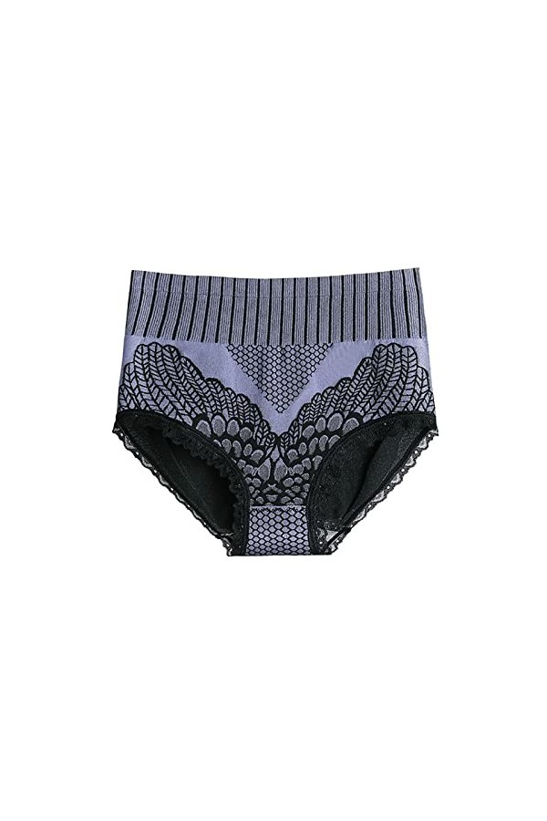 Culotte sans Couture Femme Invisible String Dentelle pour Femme sous-Vêtements Deux Pièces String Borat Culottes, Shorties et