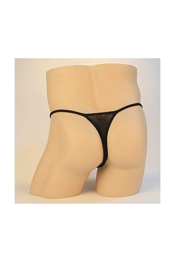 MKIUHNJ Lapin Lingerie Respirant Chaînes à dessin Mens Mesh Sexy Sous-vêtements Femme Lingerie Sexy, Noir , taille unique