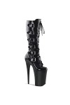 Pleaser INFINITY-2049 Blk Pat/Blk UK 4 EU 37 