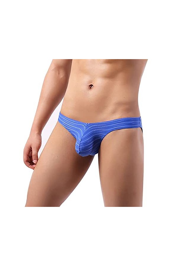 Boxer pour Homme MatièRe Ultra-Confortable String Homme Sexy Hot éLastique Simple Briefs Classique Slip Homme Sexy Push Up Nt