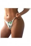 Dasongff String Femme Sexy Chic Ouvert Slips Imprimé Respirant Culotte Sexy Femme Érotique Shorties Femmes Sexy Culottes Femm