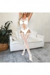 Lingerie Femme Sexy Ensemble Homme Sexy Hot y2*k Femmes Sexy évider sans Manches maîtresse européenne Sexy Bas de Corps Linge