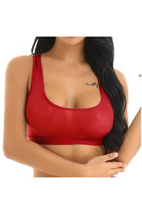 Lingerie Femme Sexy Ensemble Homme Sexy Hot y25k Gilet sans Soutien-Gorge Stretch sous-vêtements Femmes Crop Maille See-Throu