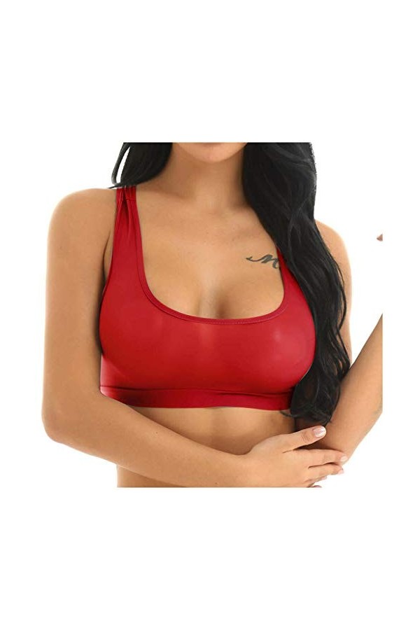 Lingerie Femme Sexy Ensemble Homme Sexy Hot y25k Gilet sans Soutien-Gorge Stretch sous-vêtements Femmes Crop Maille See-Throu