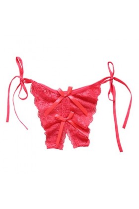 Culotte Femme Tanga String en Coton Slips Shorty Femmes Dentelle sous-Vêtements Strings Bikini Culotte G String String Stretc