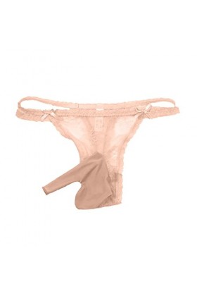 Thong Poche PéNis String pour Homme Sexy Hot Elastique Plusieurs PossibilitéS CaleçOn Homme Respirantes Lingerie Hommes Sexy 