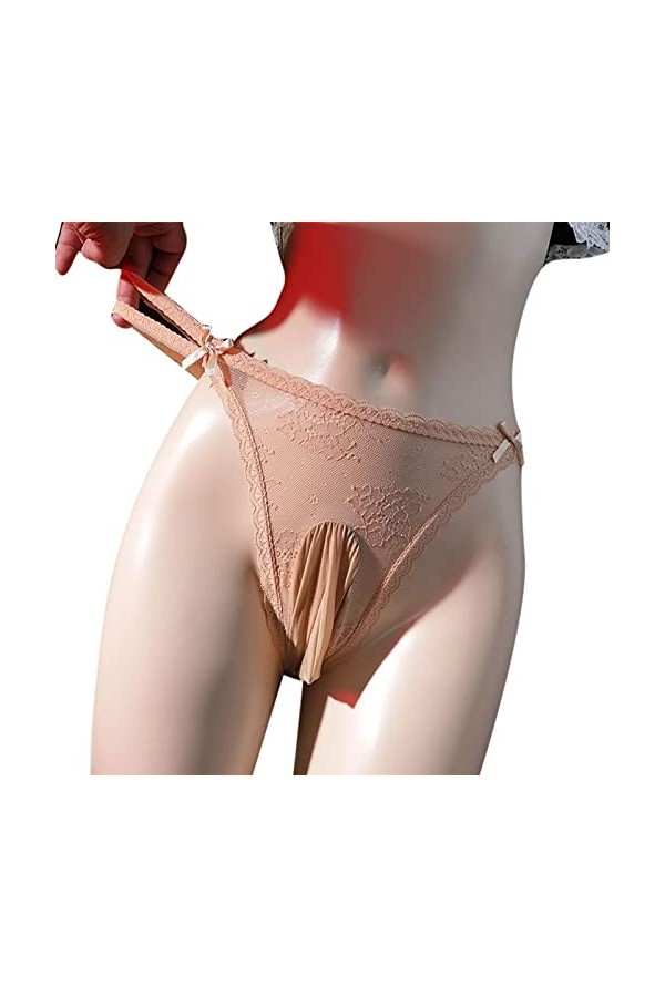 Thong Poche PéNis String pour Homme Sexy Hot Elastique Plusieurs PossibilitéS CaleçOn Homme Respirantes Lingerie Hommes Sexy 