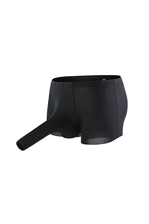 Lingerie Femme Sexy Ensemble Homme Sexy Hot y21k Elephant Boxer Silk Trunk en Forme de U Pantalon à la Mode Traceless Ice Und