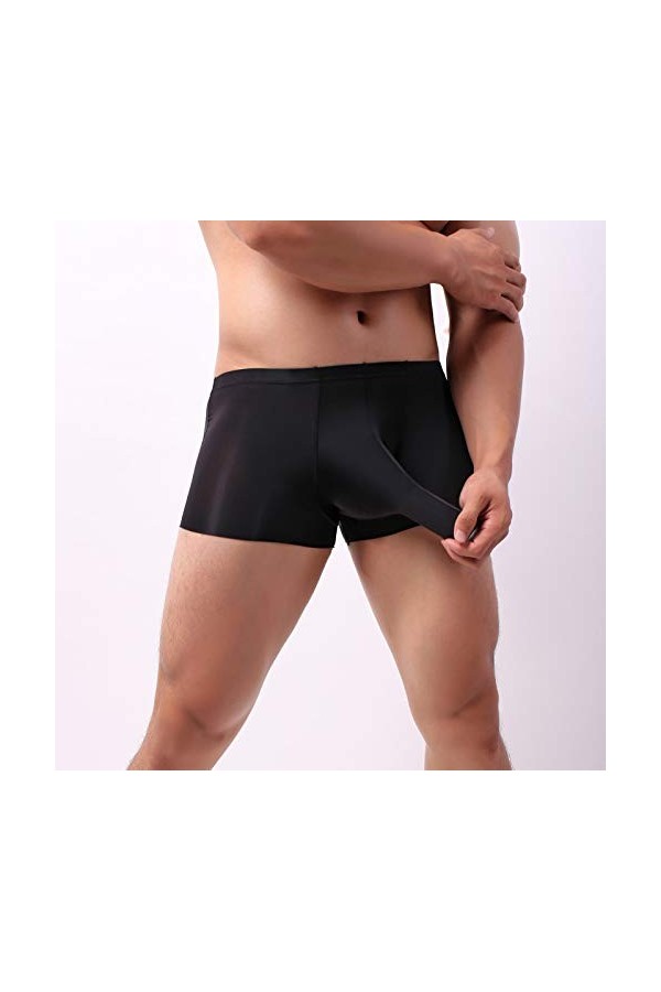 Lingerie Femme Sexy Ensemble Homme Sexy Hot y21k Elephant Boxer Silk Trunk en Forme de U Pantalon à la Mode Traceless Ice Und