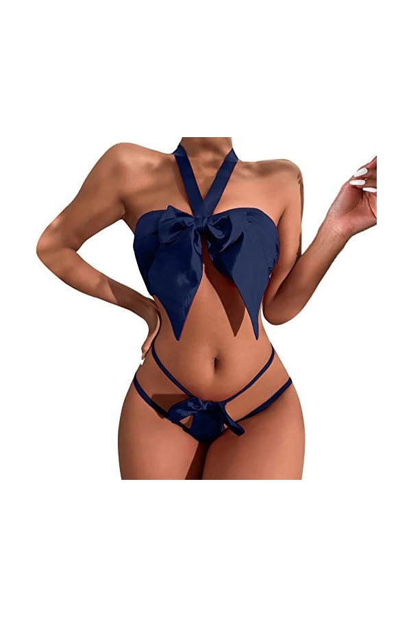 Latex Sexy Lingerie Femme Body Femme Sexy Chic Lingerie Et Vêtements Lingerie Feminine Sexy Bodysuit Ensembles de pyjamas à v
