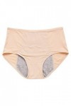 Culottes Menstruelles Ultra Absorbante Classique sous-Vêtements Taille Mi-Haute Absorbante Slip Légère Boxer Classique Stretc