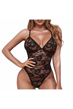 Générique Nuisette Lingerie Femme Erotisme sous Vêtements Sensuelle Combinaison Mini Robe Sexy Hot Fonds De Robe Nuit See Thr