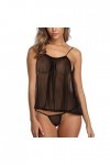 Chemise De Nuit Femme Grande Taille Lenceria Extreme Sexy Dessous New Luxury Sexs Noir Couleur Femmes Sexy Jarretière Lingeri