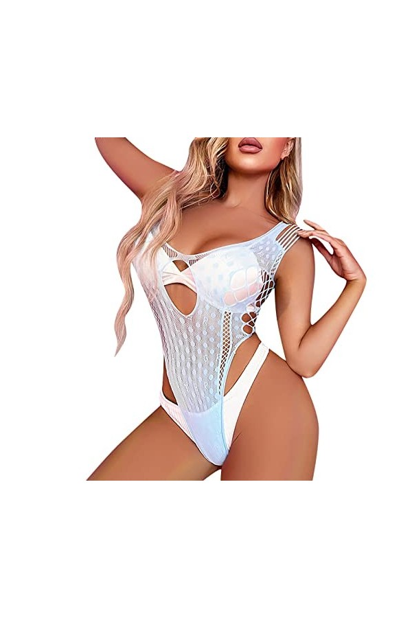 Lingerie Femme Sexy Ensemble Homme Sexy Hot y*2*k Sexy Fishnet Girl Sexy Sexy Dress Womens Sexy Underwear Dress Pure Color Me