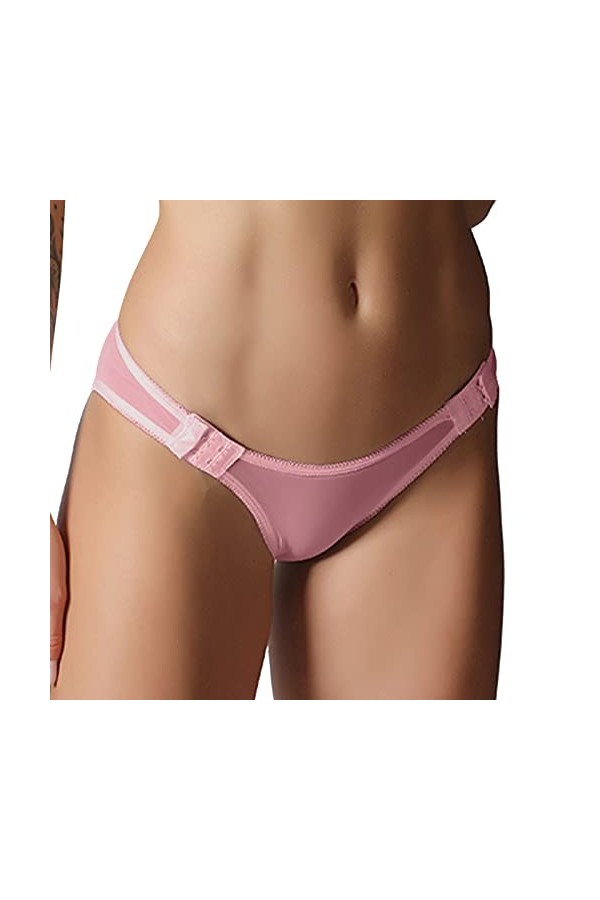 PANPANY Culottes pour Femme Slips Tanga String Taille Basse Soutien-Gorge Sexy sous Vetements Multipack Culotte Confortables 