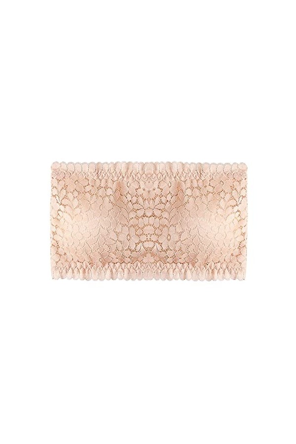 Lingerie Femme Sexy Ensemble Homme Sexy Hot y20.k Femmes été Nouvelle Dentelle Un Mot Wrap Poitrine Anti-dérapant sans Bretel