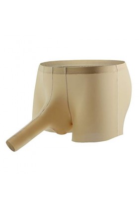 Lingerie Femme Sexy Ensemble Homme Sexy Hot y21k Elephant Boxer Silk Trunk en Forme de U Pantalon à la Mode Traceless Ice Und