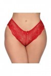 Dasongff Culotte Sexy Transparente Femme Culotte Sexy Femme Érotique Ouverte Tanga Sexy A Dentelle Femme String Femme Sexy Ch
