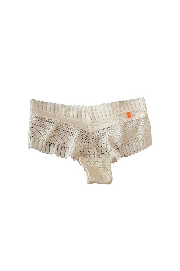 Jiabing Culotte en Dentelle Femmes Culotte Taille Haute Grande Taille Femme Sexy sous-vêtements Bout à Bout Lingerie sans Cou