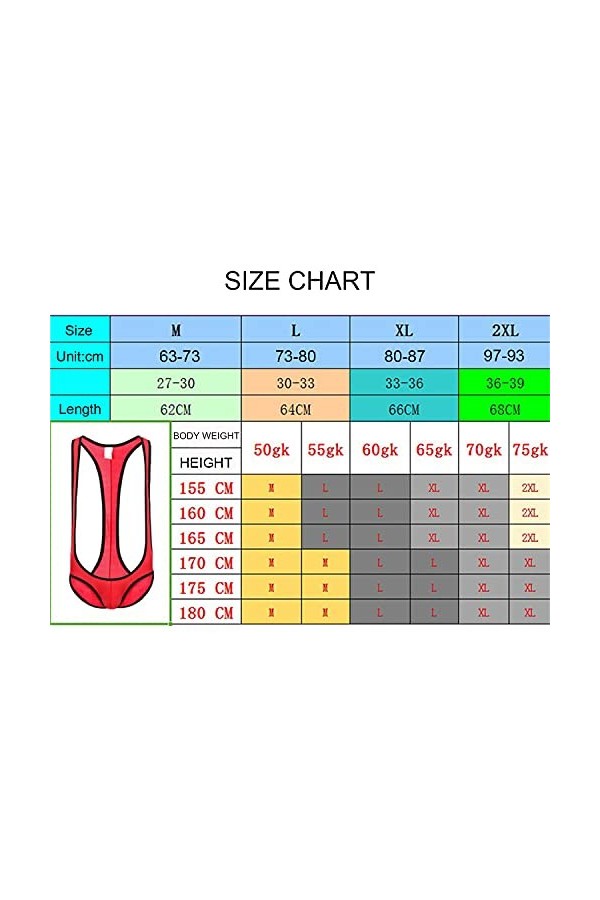 Générique Lingerie Sexy Body Léopard Homme Voir à Travers Le Body singulet de Lutte Sexy Pouch Thong Briefs Justaucorps sous-