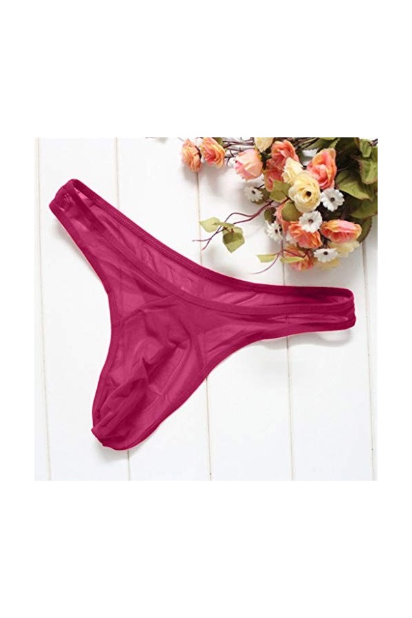 LKRSEEF Corset String Gay Chic Sexy Hot sous Vetement Coquin Transparent Erotique Culotte Bretelle Bondage Sissy Slip Cosplay