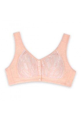 HANXIULIN Soutien-gorge en coton sans armatures doux à lavant - Maintien solide sans armatures - Soutien-gorge sans armature