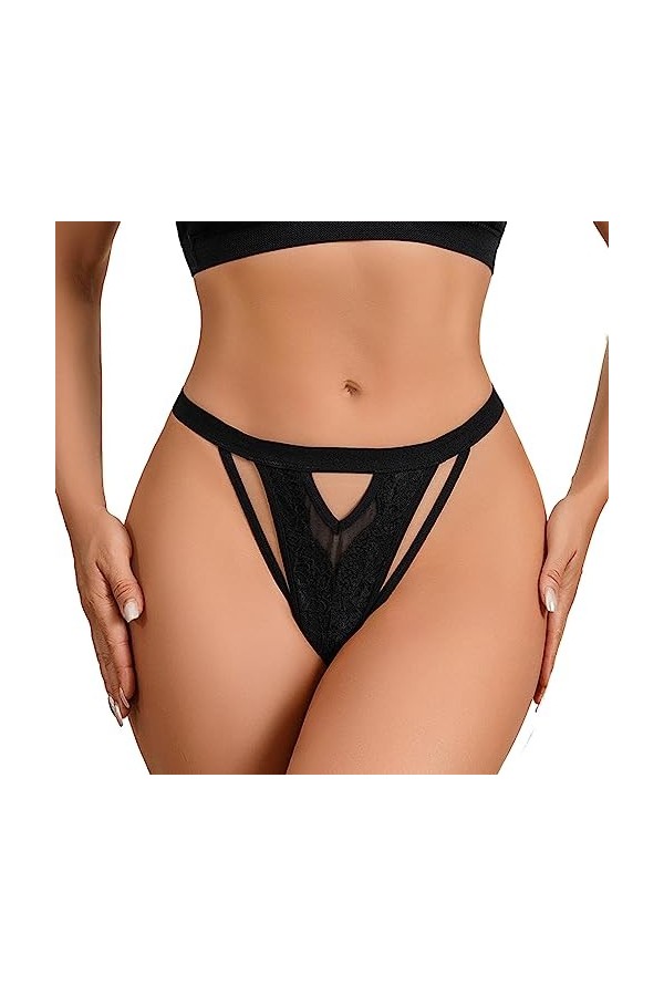 Lingerie Femme Sexy Ensemble Homme Sexy Hot y22k String Creux Sexy pour Femmes Taille Basse sous-vêtements Confortables sans 
