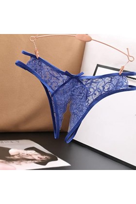 Ncenglings Slip Menstruelle Taille Basse Culotte Entrejambe Culotte Femme Dentelle Culotte Femme Ensemble Assiette Enfant Bl