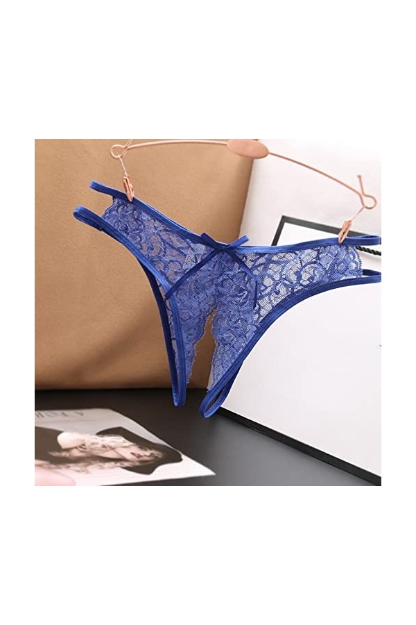 Ncenglings Bretelles De Soutien-Gorge Culottes en Dentelle Ouverte pour Femmes Culottes Sexy Taille Basse Culottes pour Femme