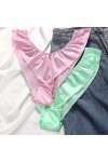 Lingerie Femme Sexy Ensemble Homme Sexy Hot y*2*k Couleur élastique Ding Culotte Femme Taille Basse Commerce extérieur europé