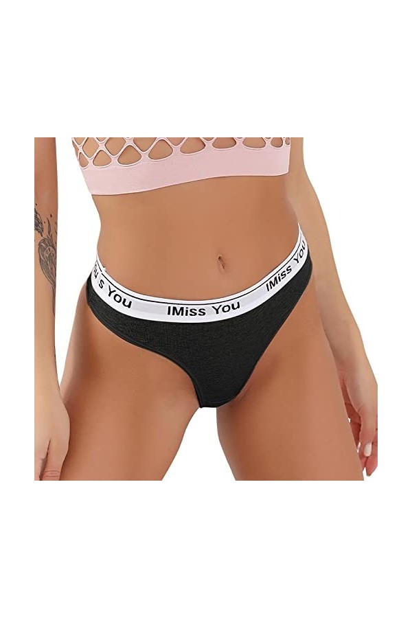 Culottes, Shorties Et Strings Femme Strings Imprimé Taille Basse Confortable Culotte Grande Taille String Sexy Coquine Hot Nu
