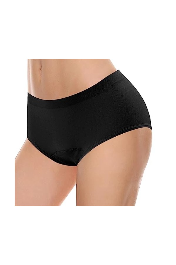 Culotte sans Couture Femme sans Couture Stringthong Chic Period Panty Coton Boxer Multicolore Menstruelles Slips sans Couture