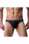 Générique Lingerie Homme Sexy Hot sous-vêtement Sexy en Dentelle Transparente pour Hommes Hommes Kimono Black, M 